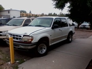 1997 white ford explorer for 1300. with 170 mileage. 